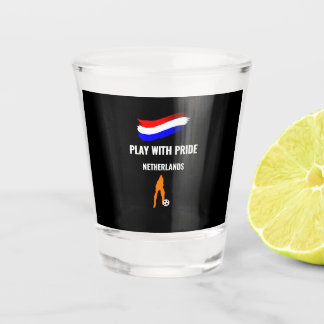 Nederland Voetbal Trots 2026 T-shirt Shot Glas