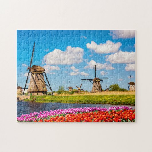 Nederland Windmills Legpuzzel (Horizontaal)