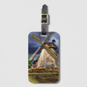 Nederland Windmolen Bagagelabel
