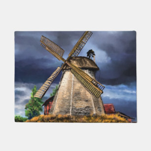 Nederland Windmolen Doormat Deurmat