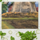 Nederland Windmolen Keuken Handdoek (Gevouwen)