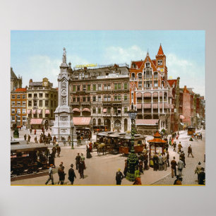  Nederlands Afbeelding, Amsterdam trams Poster