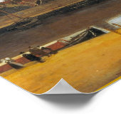  Nederlands Afbeelding, Vermeer, uitzicht Delft Poster (Hoek)