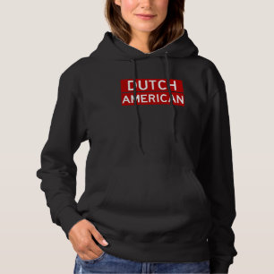 Nederlands Amerikaans Holland USA Relatie Friendsh Hoodie