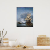 Nederlands bevloeien poster (Keuken)