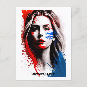 Nederlands Briefkaart - Portret - Vrouwenwereld