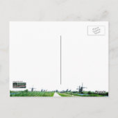 Nederlands Briefkaart voor windmolens (Achterkant)