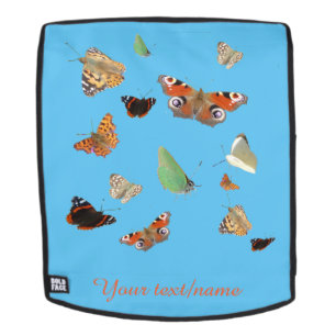 Nederlands Butterflies Backbackface Face Rugtassen