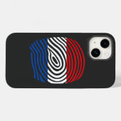 Nederlands DNA Case-Mate iPhone Case (Achterkant (horizontaal))
