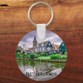Nederlands dorp Marken Sleutelhanger (Achterkant)