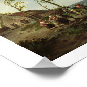 Nederlands Gevist vaartuig op een Lee Shore met Vi Poster (Hoek)