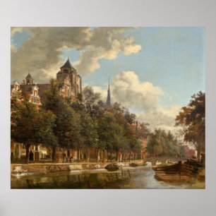 Nederlands kanaal - Jan van der Heyden Fine Art Po Poster