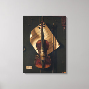 Nederlands Meester Muziek Canvasprint met Spanning Canvas Afdruk