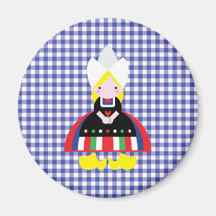 Nederlands meisje magneet