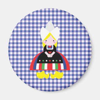 Nederlands meisje magneet