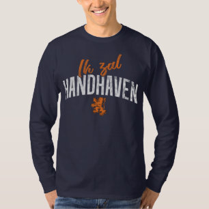 Nederlands Motto-T-shirt, Ik Handhaven T-shirt