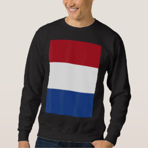 Nederlands  nationaal vlaggetje Retro Trui