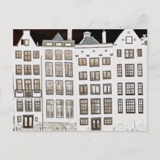 Nederlands ontwerp van kanaalhuizen briefkaart