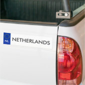 Nederlands rijbewijssticker bumpersticker (Op Truck)