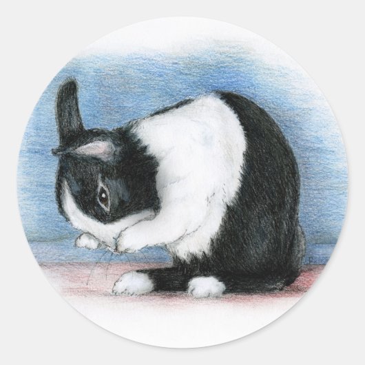 Nederlands Ronde Sticker (Voorkant)