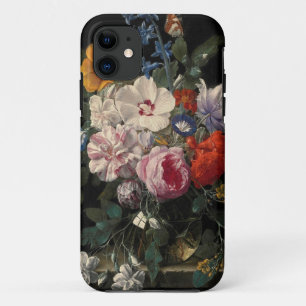 Nederlands schilderij Vaas  Moody Bloemen iPhone 11 Hoesje