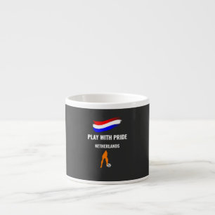 Nederlands Voetbal Trots 2026 T-shirt Espresso Kop