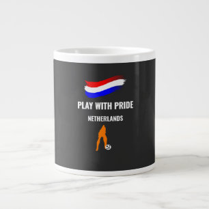 Nederlands Voetbal Trots 2026 T-shirt Extra Grote Beker