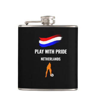 Nederlands Voetbal Trots 2026 T-shirt Heupfles