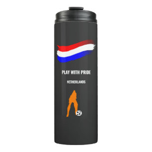 Nederlands Voetbal Trots 2026 T-shirt Thermosbeker