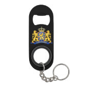 Nederlands wapen op bk bot mini flessenopener (Achterkant)