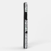 Nederlandse amsterdamillustratie huispatroon Case-Mate iPhone case (Achterkant/rechts)