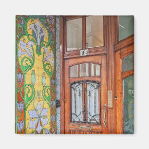 Nederlandse Art Nouveau deurmagneet Magneet