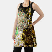 Nederlandse Art Nouveau Pauw en uilen Schort (Insitu)