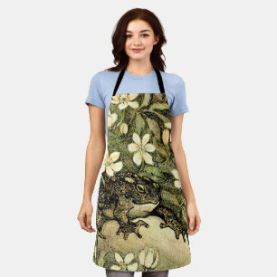 Nederlandse Art Nouveau Toad en Dogwood Schort