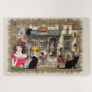  Nederlandse artiest en moderne grafische kaart Legpuzzel