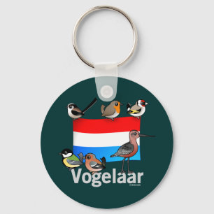 Nederlandse Birder: Vogelaar Sleutelhanger