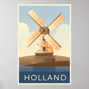 Nederlandse Briefkaarten Poster