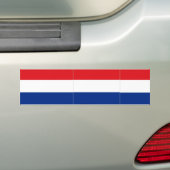 Nederlandse bumpersticker (Op auto)