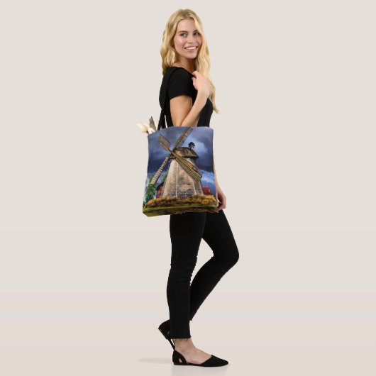 Nederlandse Canvas tas-schilderwerk Draagtas (Op model)