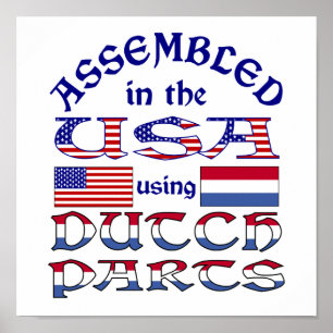 Nederlandse Delen Poster