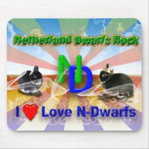 Nederlandse Dwergkonijn Muismat