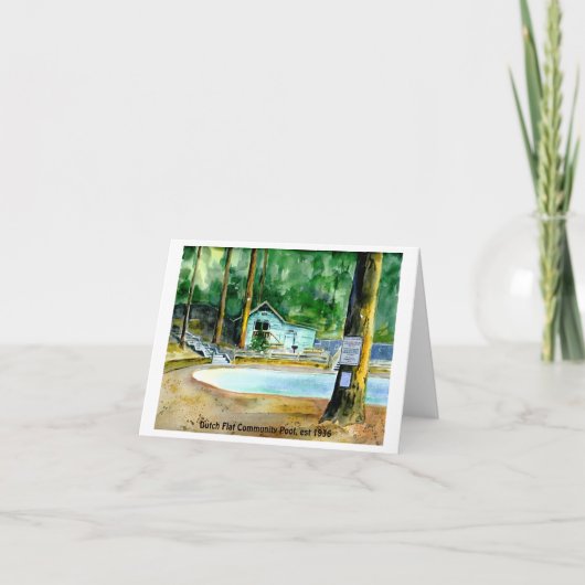 Nederlandse Flat community Pool, 1936 Kaart (Voorkant)