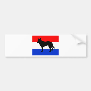 nederlandse herder nederland vlag.png bumpersticker