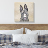 Nederlandse herderdeschilderkunst - Kute Original Canvas Afdruk (Insitu (Slaapkamer))