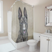 Nederlandse herderdeschilderkunst - Kute Original  Douchegordijn (In situ)