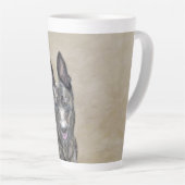 Nederlandse herderdeschilderkunst - Kute Original Latte Mok (Rechterhoek)