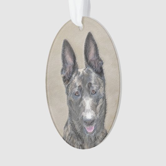 Nederlandse herderdeschilderkunst - Kute Original  Ornament (voorkant)