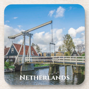 Nederlandse hijs- en hefwerkbrug bier onderzetter