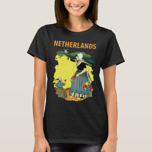 Nederlandse Hollandse Tulpentuin Reis T-Shirt