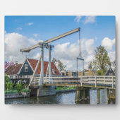 Nederlandse houten brug fotoplaat (Voorkant)